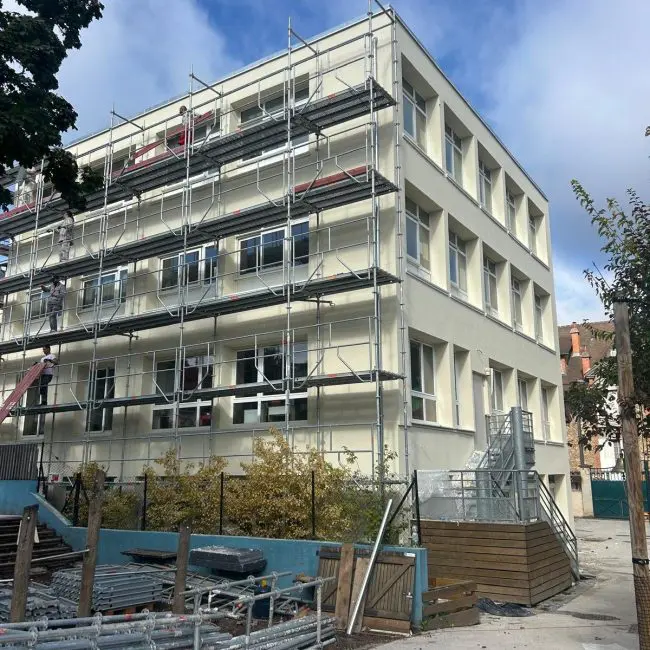 ITE et Étanchéité Ecole La Source Meudon 01