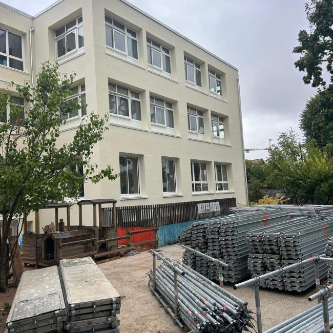 ITE et Étanchéité Ecole La Source Meudon 02