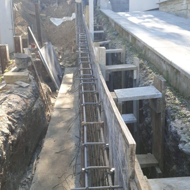 Mur de soutènement LePecq 01